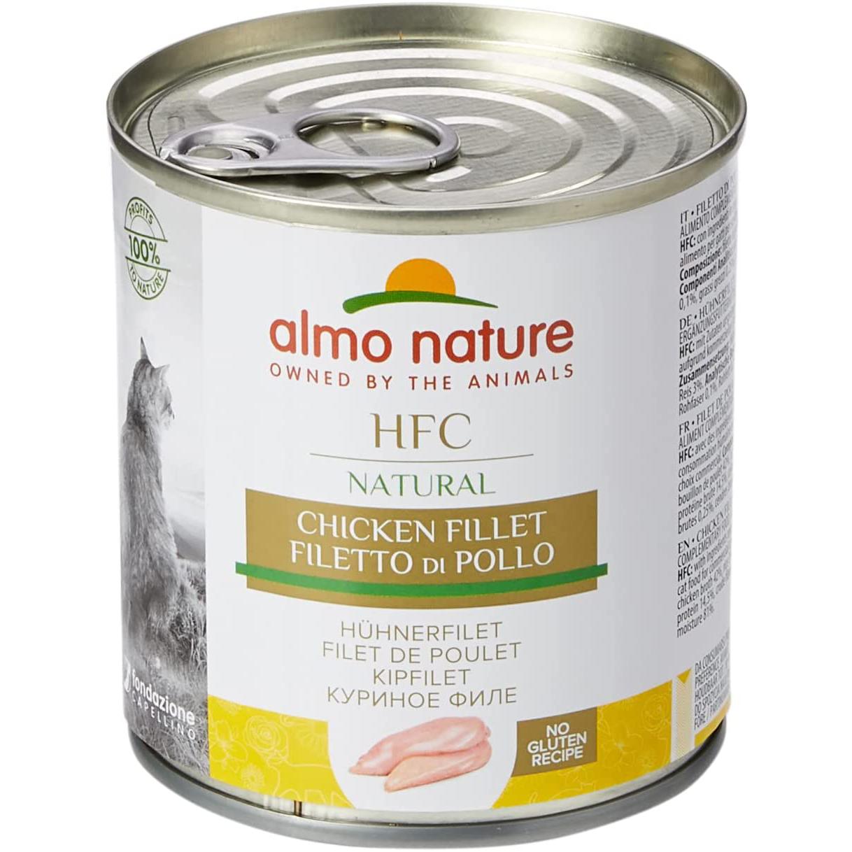 AlmoNature Feline Classic Chicken Fillet Tin 280g