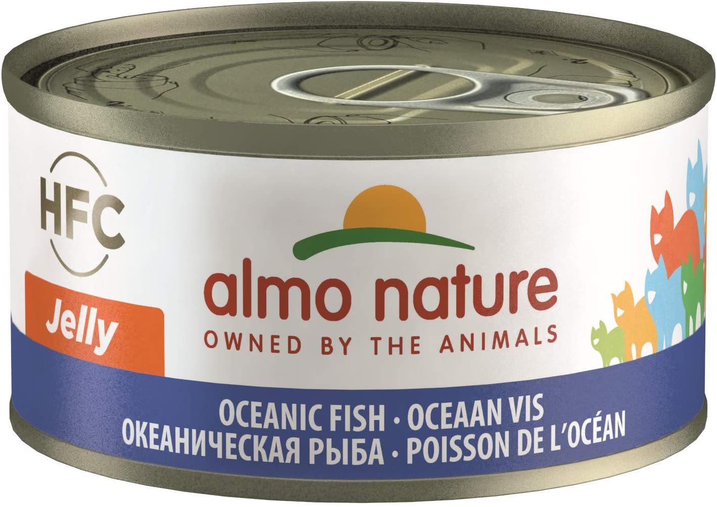 Almo Nature HFC Wet Food Tins Jelly for Cats Mackerel 70g