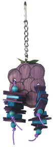 A & E Happy Beaks Small Grapes Bird Toy