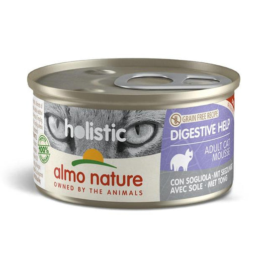 Almo Nature Holistic Digestive Help with Sole Wet Cat Food