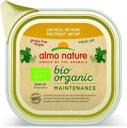 Almo Nature Bio-organic Maintenance Wet Cat Food -  Chicken - 85g