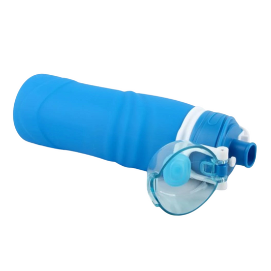 All For Paws Chill Out Silicone Chill Bottle - Foldable Water Bottle for Dogs