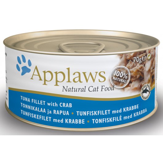 Applaws Tuna with Crab Tinned Food for Cats 70g