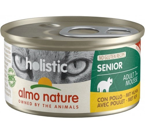 Almo Nature Holistic Senior 7+- with Chicken Wet Cat Food