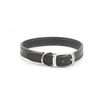 Ancol Leather Dog Collar