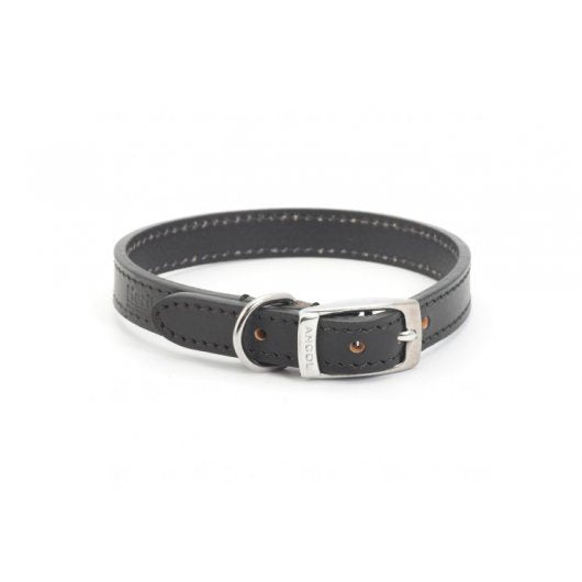Ancol Leather Dog Collar