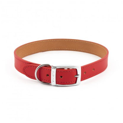 Ancol Leather Dog Collar