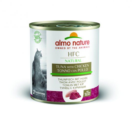 AlmoNature Feline Classic Tuna & Chicken Tin 280g